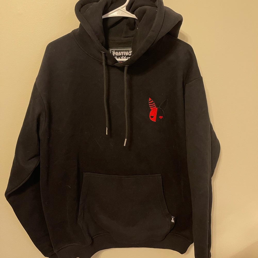 Praying Rabbit Plush Hoodie